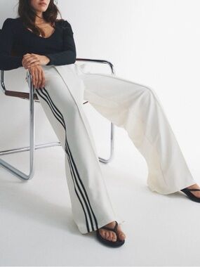 ✨Host pick✨Adidas Fashion High Waisted Sport tailored  Pants (waist 26.5-28.5”)